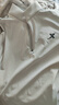 特步（XTEP） 男子半拉链长袖t恤舒适休闲训练跑步服内搭速干衣透气上衣 云峰灰0169-吸湿速干（男） L 实拍图