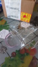 六色玻璃茶杯水杯耐热加厚套装家用玻高硼硅璃杯彩把 1只【粉把】 300ml 实拍图