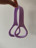 8字拉力器阻力带说拉力高弹扩胸家用开背肩腿美背瑜伽束缚 弹力绳 大号木槿紫 实拍图