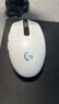 罗技（G）G304 LIGHTSPEED无线鼠标 游戏鼠标 轻质便携 绝地求生FPS鼠标英雄联盟LOL吃鸡 生日礼物 白色 实拍图
