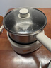 小熊（Bear）电煮锅 小电锅 电火锅 电热锅蒸煮一体分体式微电脑多功能锅2-3人家用316L不锈钢配蒸笼2.5L F25P1 实拍图