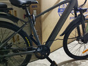 永久锂电池助力电动自行车禧玛诺变速超长续航山地车男女士双碟刹单车 F58摩天灰【助力续航约20-30KM】线碟 26英寸 实拍图