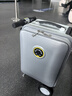 爱尔威（Airwheel）电动行李箱可骑行智能拉杆箱可坐可代步20英寸登机箱 豪华版一银 实拍图