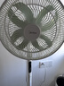 美的（Midea）【幸运草安睡1S】一级能效直流变频声控电风扇家用遥控卧室静音落地扇台式桌面抗菌大风力转页扇 实拍图