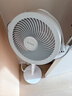 艾美特（AIRMATE）【小暴风PRO】空气循环扇家用大风力摇头电风扇卧室安静轻音小风扇桌面台式节能落地扇电扇 X231 实拍图