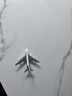 君闵空客A380南方航空飞机模型民航客机仿真带起落架带灯摆件收藏礼品 20厘米合金带起落架+停机坪 实拍图