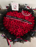 来一客鲜花速递99朵红玫瑰花束生日礼物表白送女友全国同城配送 99朵红玫瑰女神款 实拍图