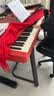 卡西欧（CASIO）电钢琴EPS130红色电子数码钢琴88键重锤初学单机+木琴架+礼包 实拍图