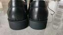 百丽（Belle）通勤商务皮鞋男新真皮德比鞋通勤正装鞋3UX01CM5 黑色-3UX01 41 (255mm) 实拍图