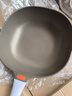 九阳（Joyoung）炒锅不粘锅含钛方圆形家用炒菜锅多功能蒸煮大容量炉灶通用32cm 实拍图