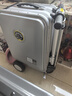 爱尔威（Airwheel）电动行李箱可骑行智能拉杆箱可坐可代步20英寸登机箱 豪华版一银 实拍图