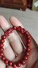 【正品】招财貔貅朱砂手串本命年转运珠手链女送老公老婆礼物 C01招财貔貅朱砂手串8MM 实拍图
