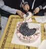 京集【蓝莓多多】蓝莓生日蛋糕送女友同城当天配送糕点礼盒聚会1磅 实拍图