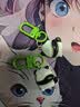 摩托车公仔卡通小熊猫钥匙扣可爱闺蜜钥匙扣学生书包挂饰包包配饰 背背熊 实拍图