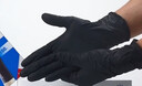 英科医疗（INTCO）一次性手套丁腈手套100只中码黑色丁晴加厚食品级橡胶洗碗手套 实拍图