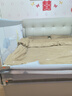M-CASTLE床围栏婴儿童床上挡板宝宝床边防摔床护栏三面拼接防夹防掉床围挡 银河灰 单面装 2.0米 实拍图