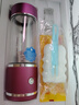 荣田（RONGTIAN）3000ppb富氢水杯水素杯日本spe氢氧分离富氧电解富氢水素机保健杯 紫色（礼盒装）300ml 实拍图