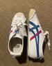 Onitsuka Tiger鬼塚虎男女一脚蹬懒人鞋帆布休闲鞋MEXICO 66™ SLIP-ON 1183A360 白色 39 实拍图