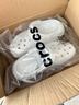 卡骆驰（CROCS）檀健次同款经典泡芙洞洞鞋百舒适男沙滩鞋女鞋休闲鞋|207521 月光灰-1NK（含智必星） 39 (240mm) 实拍图