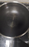 炊大皇炒锅有钛0氟不粘锅316L不锈钢不粘平底炒锅32cm 实拍图