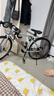飞鸽（FG FLYING PIGEON）公路自行车入门级超轻变速700C公路车成人男女竞速骑行通勤单车 超越钢架-公路把-钛银色 21速入门级 实拍图