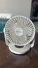 赛亿电风扇小风扇小台扇迷你USB手持便携电风扇小型学生宿舍床头办公室轻音桌面扇小型可车载风扇 实拍图