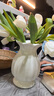 京东鲜花法式陶瓷花瓶小高级感插花复古美式玫瑰客厅轻奢摆件白色奶油风 实拍图