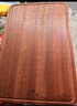 双枪乌金檀木整木菜板 百年龄砧板家用切菜案板抗菌实木菜板45*30*2.5 实拍图