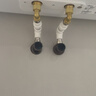 九牧王全铜卫浴角阀三角阀冷热水通用阀门开关4分水阀分水器加厚 轻奢灰加厚防爆角阀【1只装】通用 实拍图