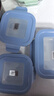 乐扣乐扣（LOCK&LOCK） 保鲜盒  微波炉加热饭盒冷冻三件套520ml*2+640ml LLG983S601 实拍图