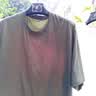 真维斯（Jeanswest）胖子短袖t恤男ins潮牌大码宽松上衣服加肥加大夏季纯棉圆领半截袖 浅米(大清新竹左侧标) 5XL (体重230-260斤) 实拍图