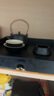 京东京造 茶具整套 功夫茶具陶瓷套装茶壶茶杯茶盘【黑陶提梁壶】 12件套  实拍图