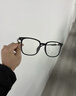 LESCA LUNETIERgm黑框眼镜框男款近视可配度数方粗框痞帅潮防蓝光大脸眼睛架平光 实拍图