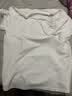 京东京造10A抗菌男士t恤短袖男女同款衣服男装春夏新款打底衫内搭白3XL 实拍图