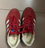 阿迪达斯（adidas）（adidas）三叶草男女鞋GAZELLE INDOOR低帮休闲鞋IF1808红白36.5 实拍图