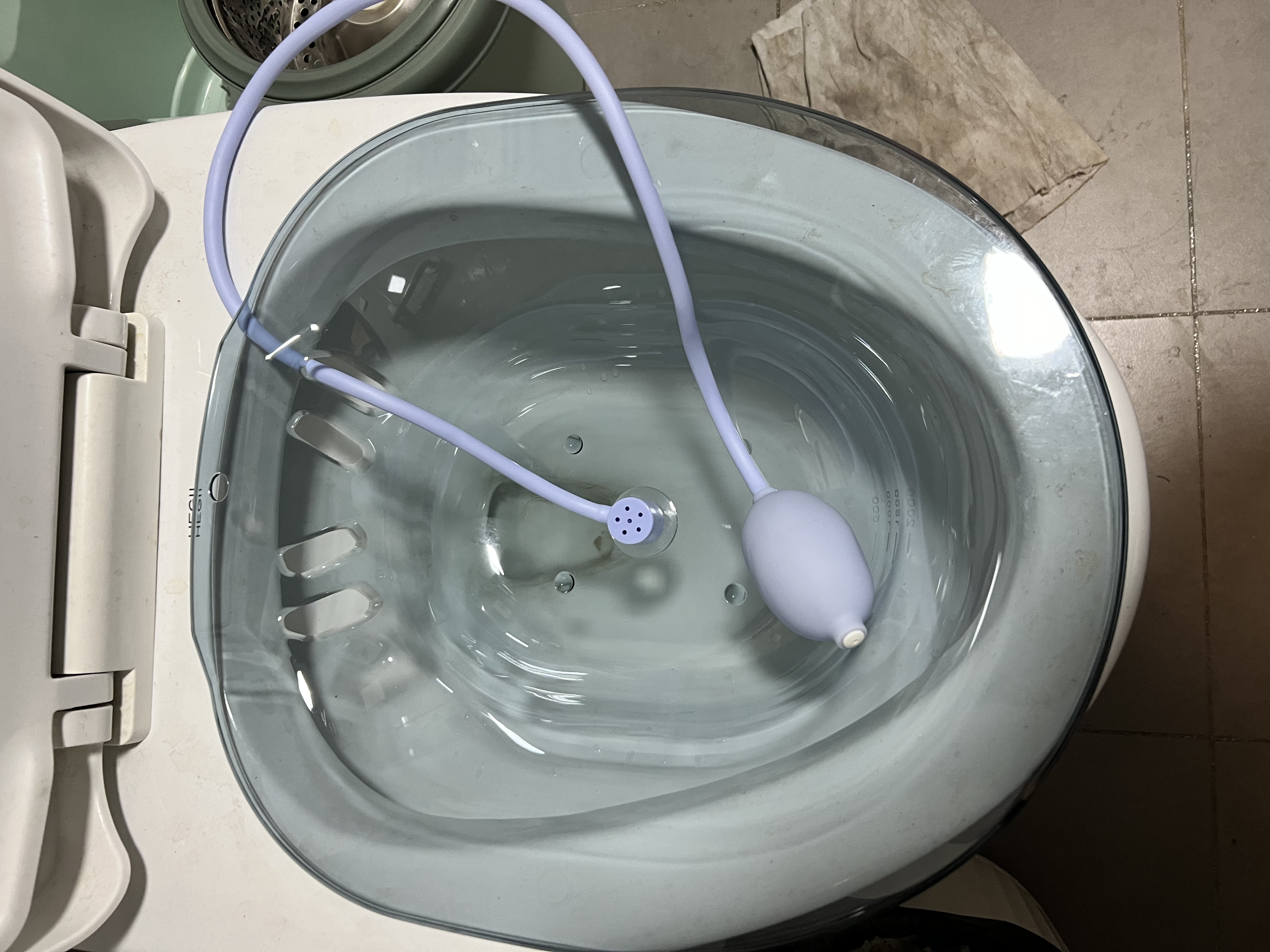 妙馨思马桶痔疮坐浴盆男女冲洗肛门产妇术后带冲洗器熏蒸泡药产妇术后护理 实拍图