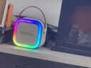 金运（KINYO）k歌麦克风音响一体机无线话筒唱歌神器家庭KTV套装卡拉OK连电视自带声卡户外蓝牙音箱2026新年礼物 实拍图