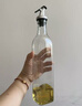 拜杰玻璃油壶油瓶500ml*4 倒油壶不挂油调料瓶酱油瓶醋壶佐料瓶调味罐 实拍图