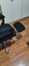 百魅（BAIMEI） 电脑椅子家用办公椅子 靠背椅游戏椅可躺电竞椅书房休闲转椅 黑色-有隔脚 钢制脚 实拍图