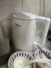 美的（Midea）电热水壶家用烧水壶泡茶0涂层食品级304不锈钢自动断电双层防烫全钢无缝1.5L大容量 MK-HJ1566 实拍图