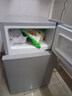 荣事达（Royalstar）小冰箱迷你小型家用冷藏冷冻宿舍寝室出租房双门电冰箱节能省电 122银色【节能省电 一级能效】38L 实拍图