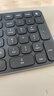 雷柏（Rapoo）E9300G升级款 99键无线/蓝牙多模键盘 刀锋超薄紧凑便携无线键盘 电脑笔记本商务办公键盘 深灰 实拍图