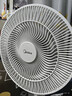 美的（Midea）【闪拆系列】一键闪电拆装直流变频家用语音电风扇一级能效轻音落地扇大风力卧室立式电扇SDJ30BC 实拍图