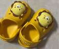 牧童儿童拖鞋夏男宝宝洞洞鞋软底女童卡通洗澡婴幼儿家居鞋奶狮黄140 实拍图