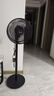 美的（Midea）【超级单品】七叶轻音立式电风扇家用柔风落地扇台式桌面小型风扇大风量节能摇头宿舍电扇 SAF30AB 晒单实拍图