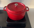 卡罗特珐琅锅铸铁锅家用送礼乔迁礼物炖锅炖盅砂锅汤锅不粘锅煮锅 24cm 实拍图