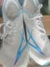 海尔斯KM3全掌碳板跑鞋学生中高考跳远田径训练体考专用竞速跑鞋 激流白兰  KM3 44 实拍图