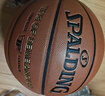 斯伯丁（SPALDING）篮球7号Gold经典系列室内外耐磨职业赛事七号PU材质篮球 76-857Y 实拍图