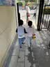 JEEP吉普儿童鞋男童运动单鞋网面软底幼儿园宝宝鞋普鲁士蓝/熔岩红26 实拍图