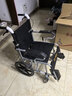 怡辉（YIHUI）轮椅轻便折叠老人专用出行年轻人骨折小型便携式手动小轮代步车 实拍图